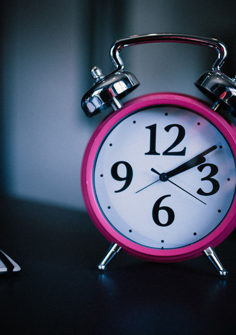time management, passing of time, duration of activities, development of activities