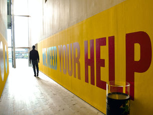 writing on wall: I need your help