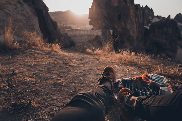 Person lying down on floor