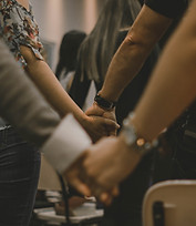 People holding hands by Pedro Lima