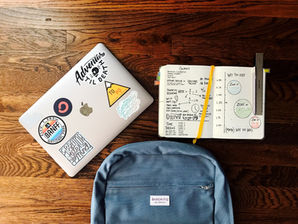 computer and agenda