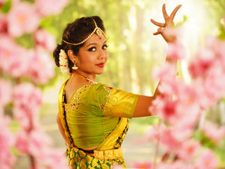 Bollywood dancing woman