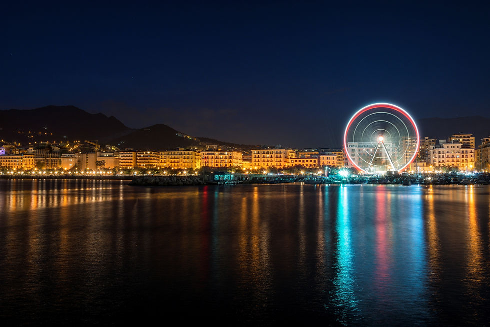 CAPODANNO A SALERNO TRA LE LUCI D'ARTISTA
