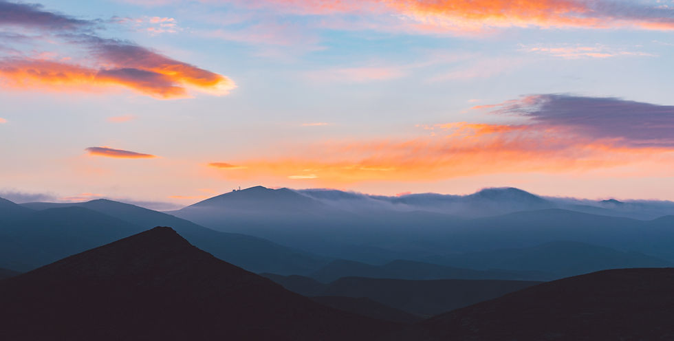 Sunset in Iran