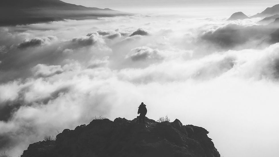 representation of man on the edge