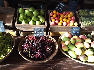 Background of a Fruit Market