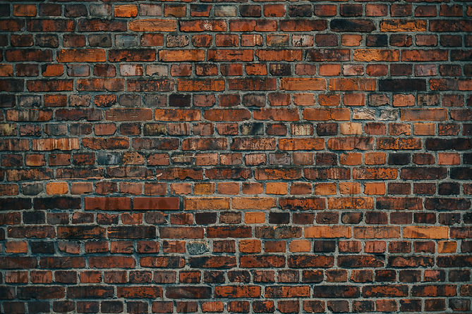 Brick wall banner