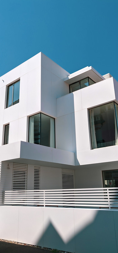 modernes Wohnhaus