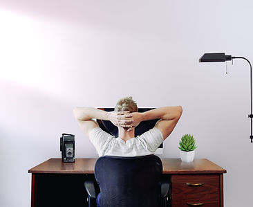 Image of a man looking confused about the next step. 
