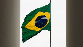 Photo of flag of Brazil