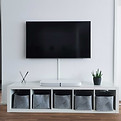 Image by Dario tv in living room tv installation
