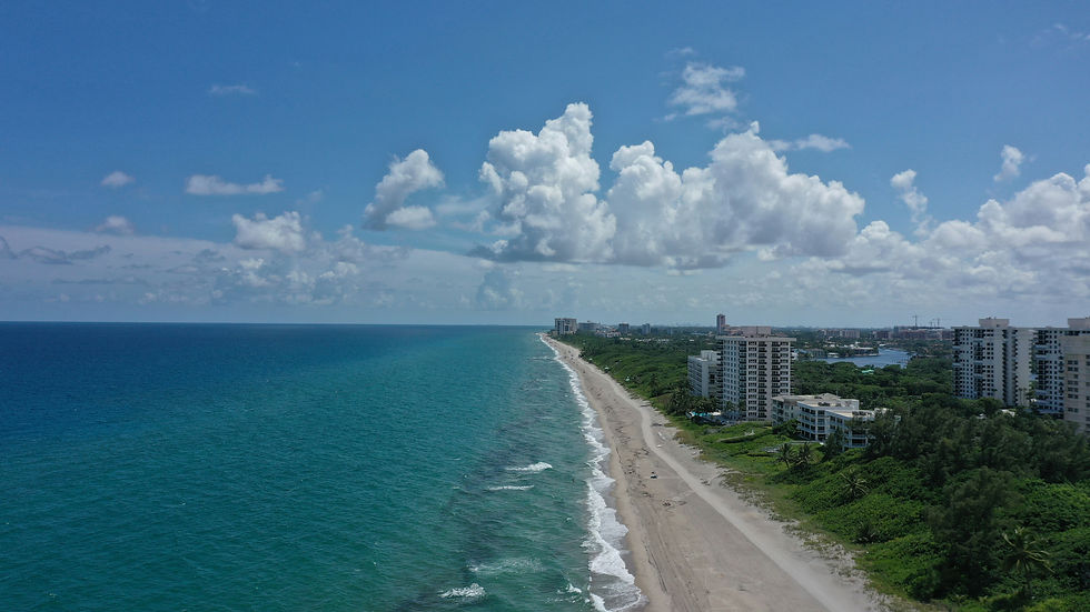 Beach in Boca Raton, Florida