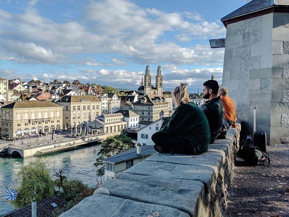 Lindenhof, el mirador mas visitado de Zurich