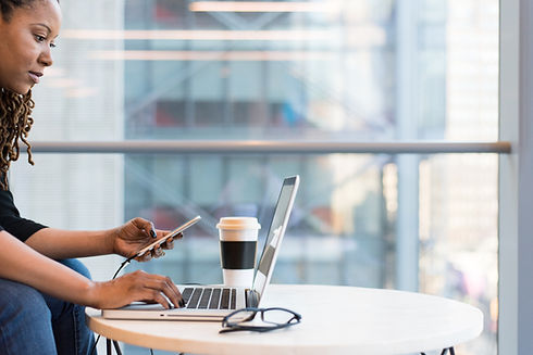 woman using mobile phone