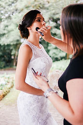 Bridal makeup artist airbrush makeup