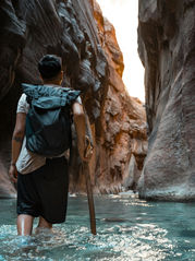 Zion, Canyonlands, Capitol Reef, Arches, and Bryce Canyon National Park photos. Arches, narrows hike, red rock views.