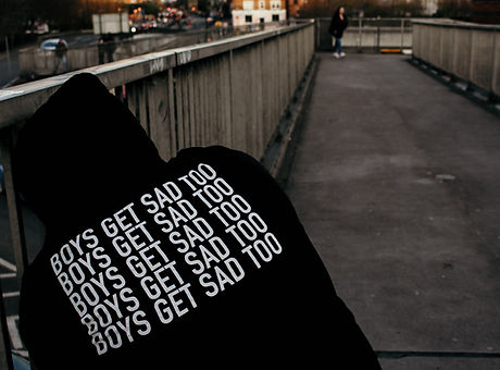 sad person