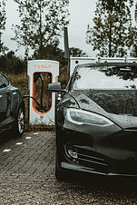 Tesla electric vehicle charging