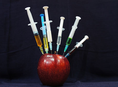 Lipotropic Injection with Apple Symbolism