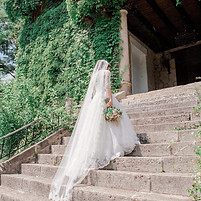 bride photo in italy