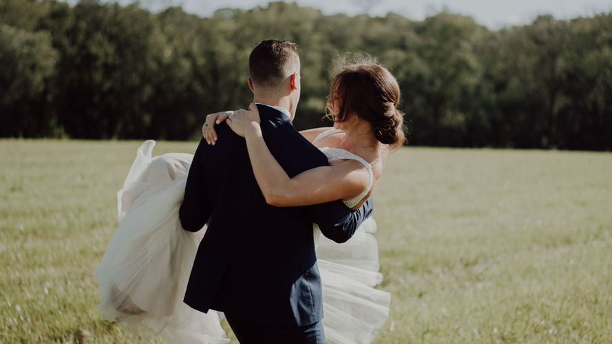 Groom and wedding 