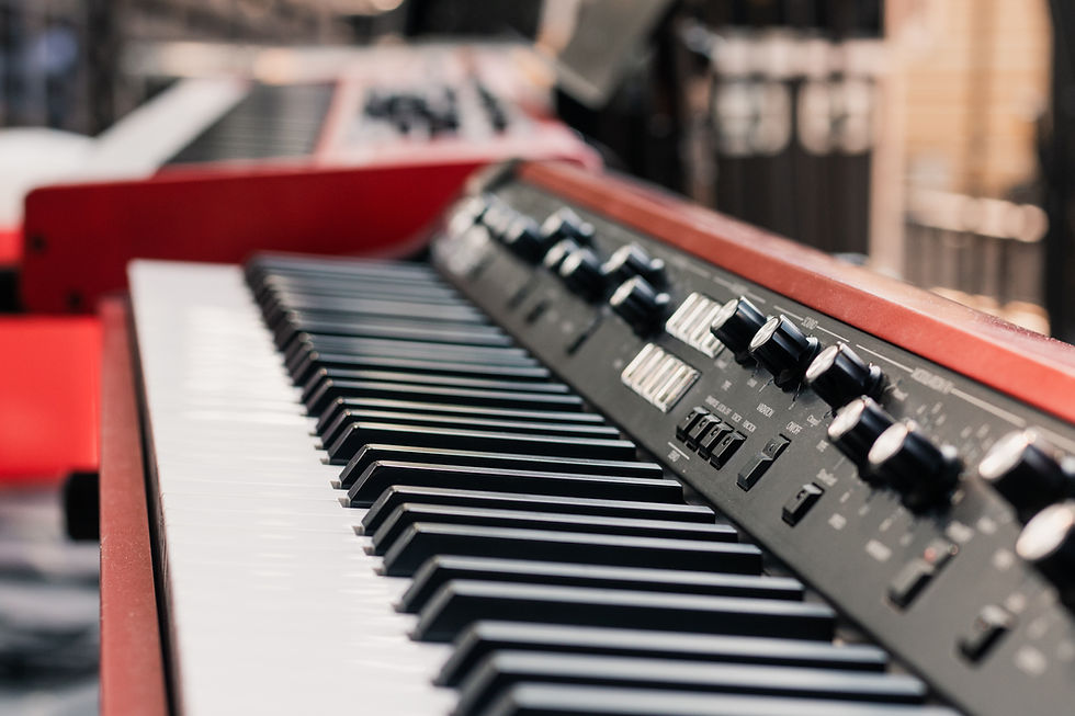 red keyboard