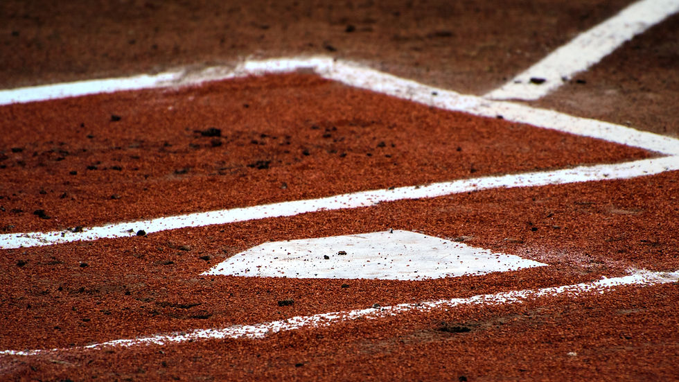 Home plate clay