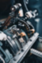 Car engine bay