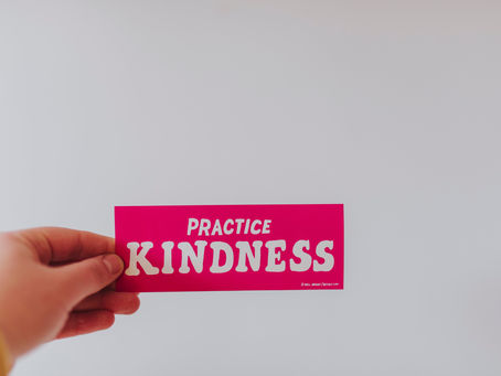 How about a little kindness?