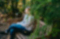 Person sitting on a bench Image by Jonathan Meyer