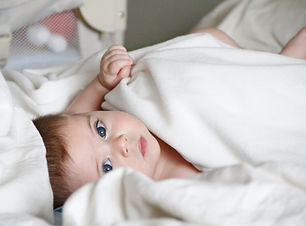 Baby in bed