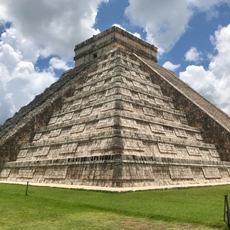 Ancient Mayan structure at Chichen Itza