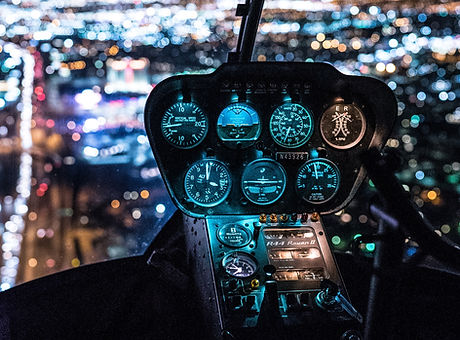 Helicopter dashboard