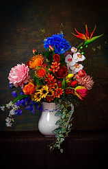 Bright grand floral arrangement for events – Psalms Table