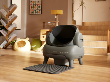 Litière automatique pour chat