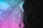 Liquid metal colored light blue to neon pink.