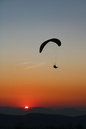 Paragliding near Hamadan_Iran