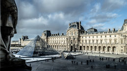 The Louvre in Paris France