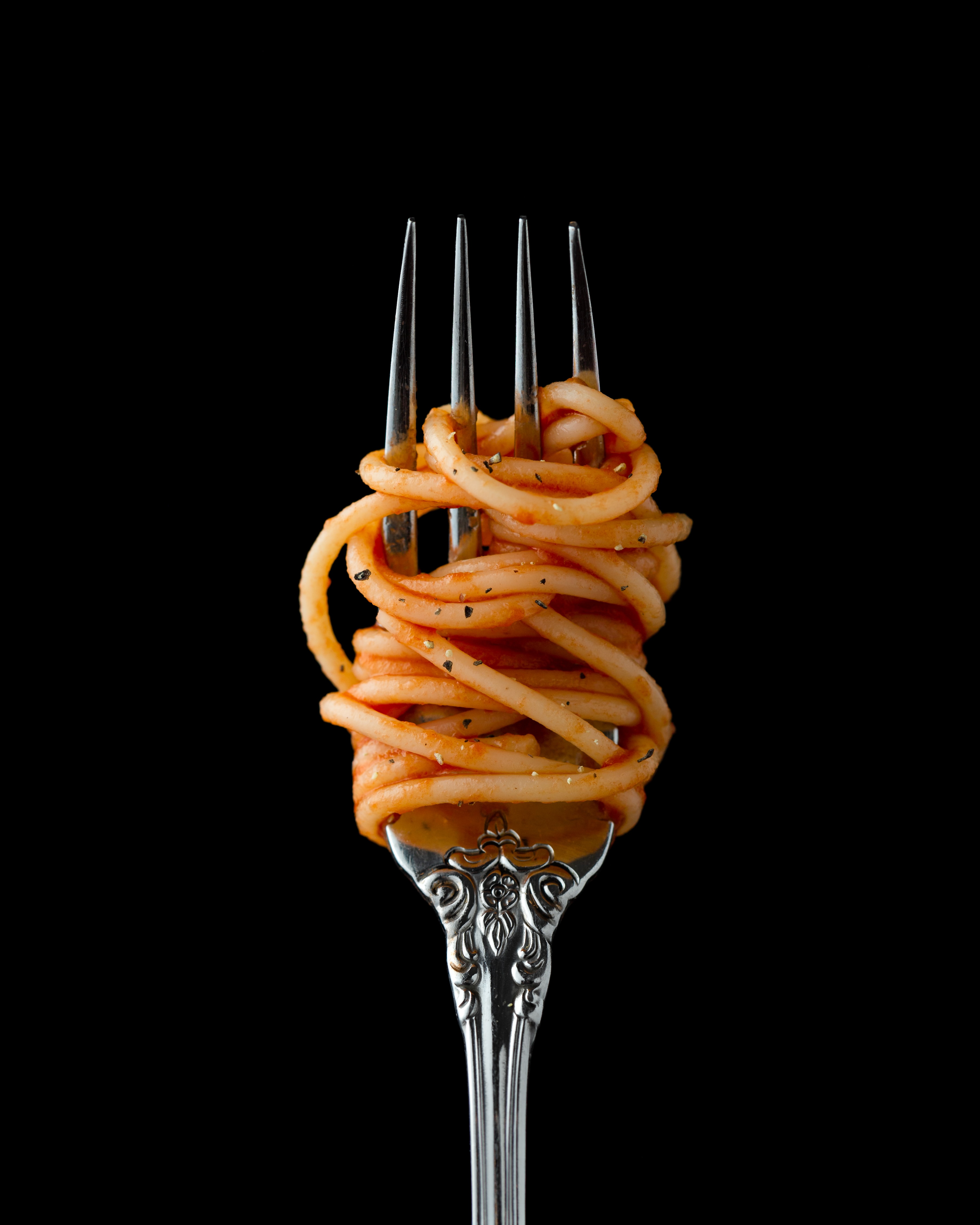 Arranged Food and Objects