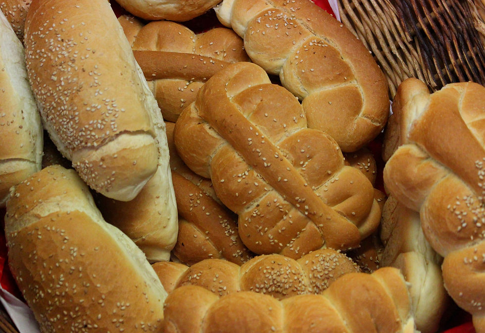 Arranged Food and Objects