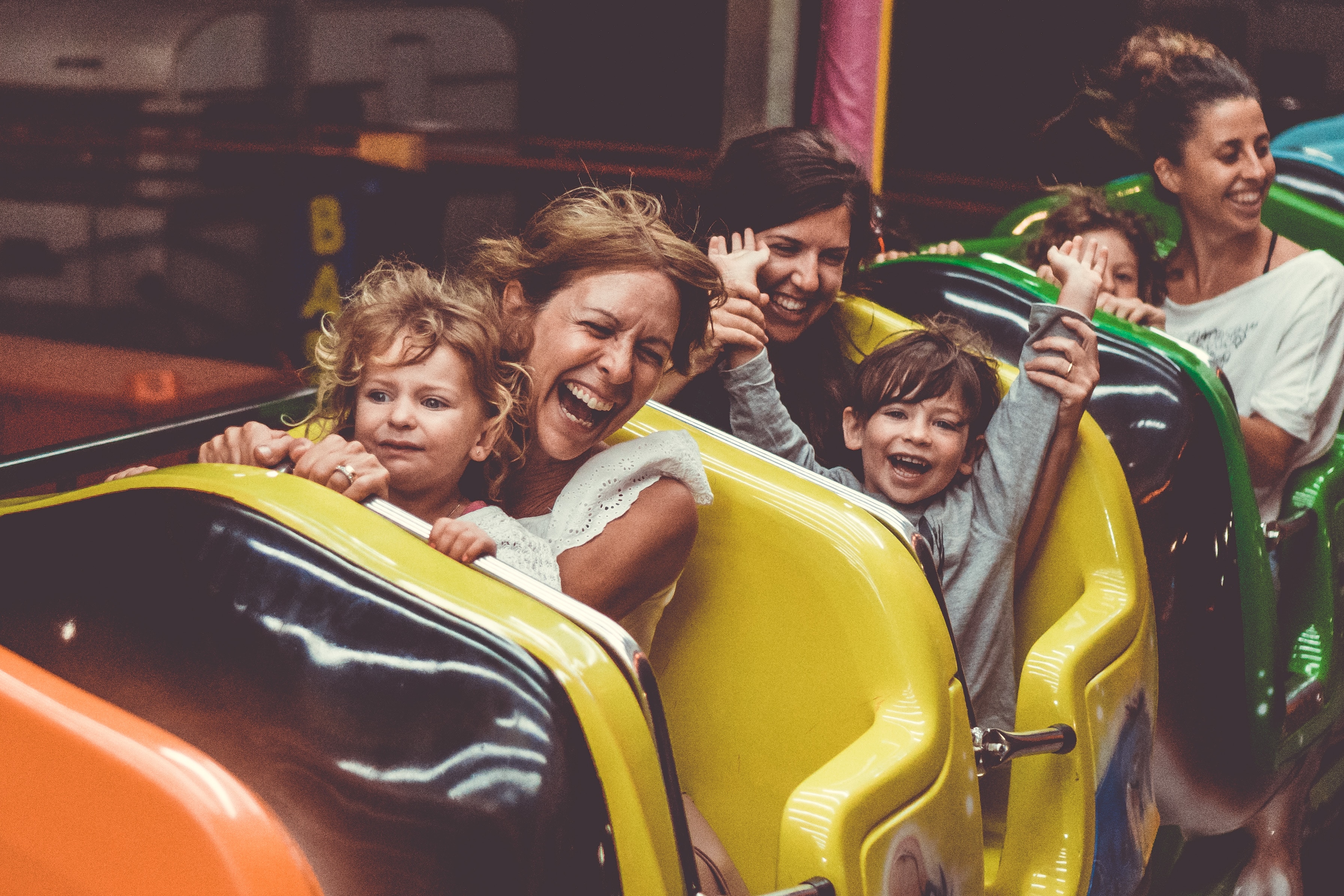 How to Ease Your (Scaredy Cat) Kids Onto Theme Park Attractions You Know They'll Love! featured photograph