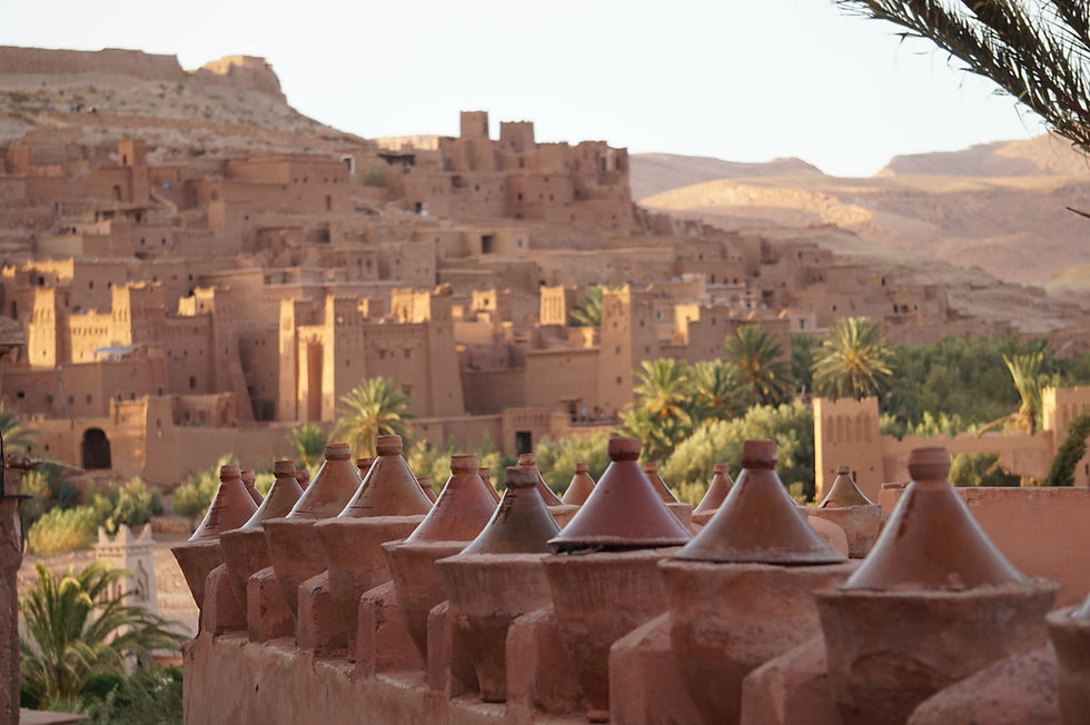Traditional tajines (or tagines) are used for slow cooking grains, vegetables, and proteins.