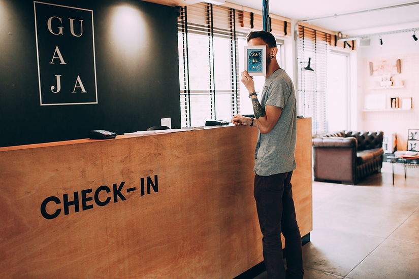 The Old Visitor Management Experience