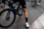 Ciclista esperando a la salida