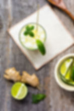 Pineapple-ginger elixir