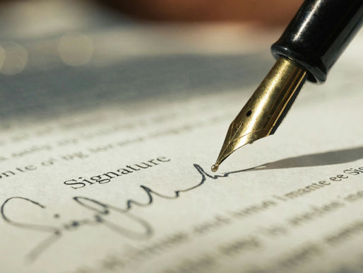contract signing
