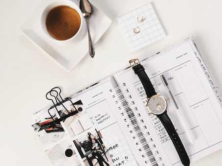 Coffee, Calendar, Time