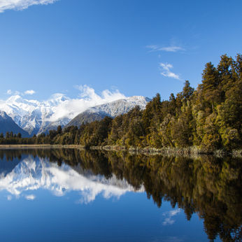 Lake Matheson Fox Glacier West Coast NZ