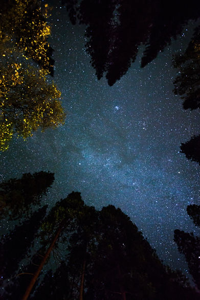 Finding meaning; mirror in the sky; infinite possibilities.