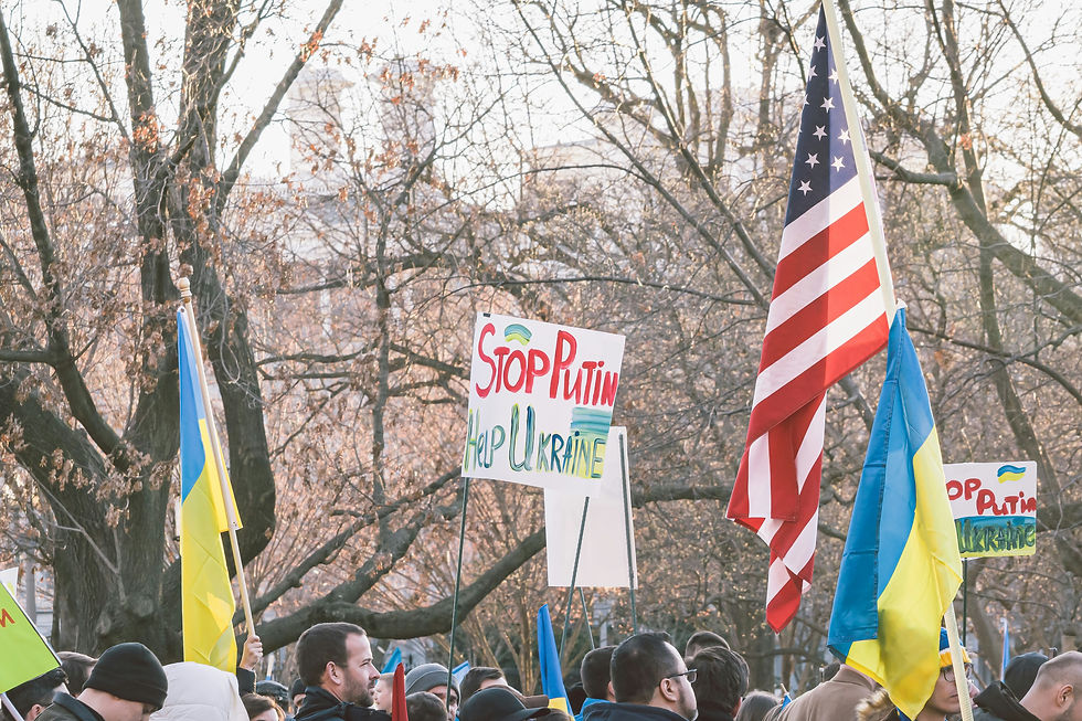 Russia - Ukraine War Protesters